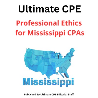 Professional Ethics for Mississippi CPAs 2025